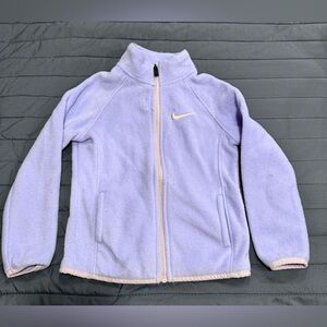 Nike Purple Zip Fleece Jacket
